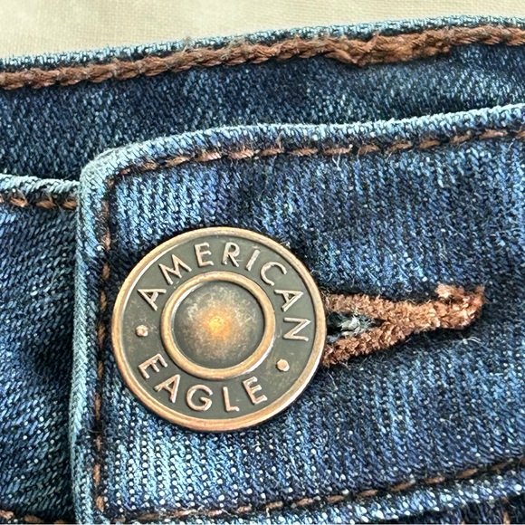 American Eagle Outfitters Tomgirl Cutoffs Jean Shorts - Picture 8 of 13